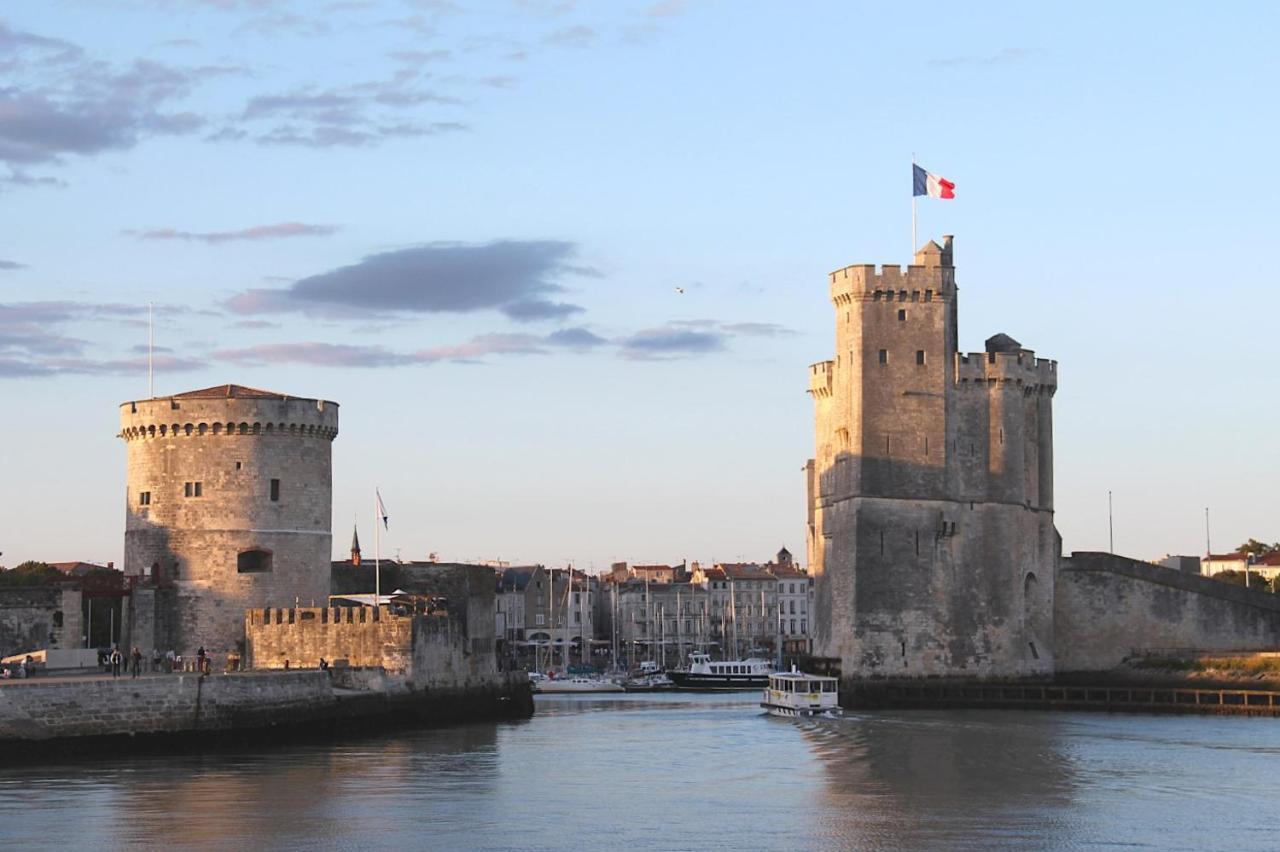 Blue Studio Cosy Et Calme Proche Du Centre Avec Tv Et Wifi La Rochelle  Esterno foto