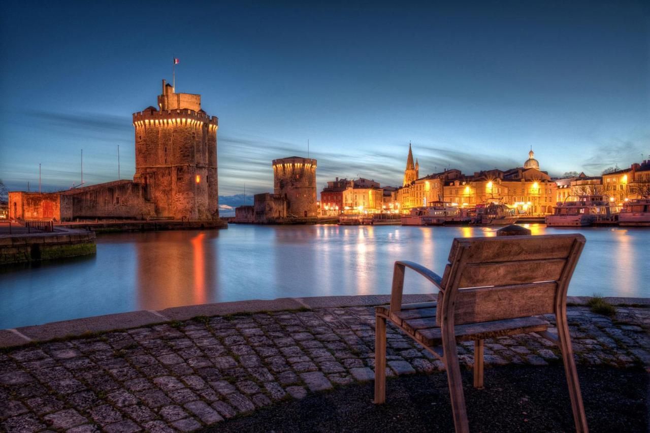 Blue Studio Cosy Et Calme Proche Du Centre Avec Tv Et Wifi La Rochelle  Esterno foto