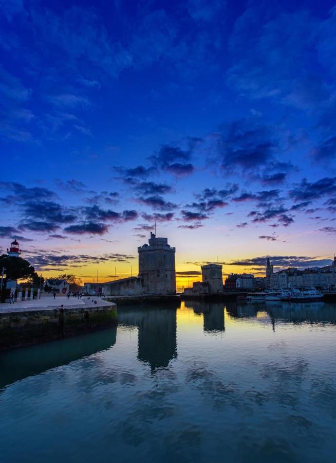 Blue Studio Cosy Et Calme Proche Du Centre Avec Tv Et Wifi La Rochelle  Esterno foto